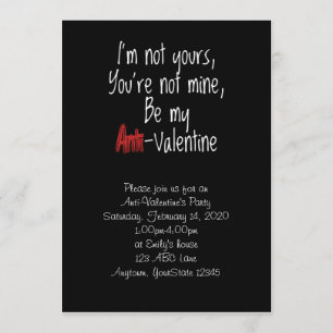 Je ne suis pas votre invitation au parti anti-Vale
