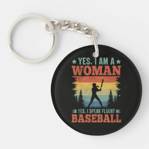 Je parle couramment le baseball Joueuse Fan
