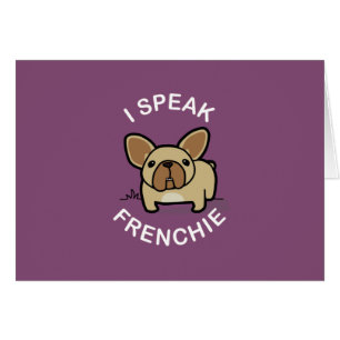 Je parle Frenchie - pourpre
