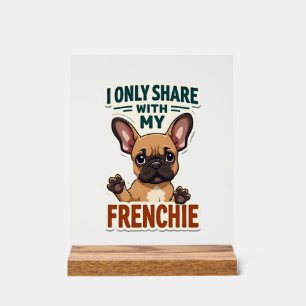 Je partage seulement avec mon Frenchie Vintage Fre