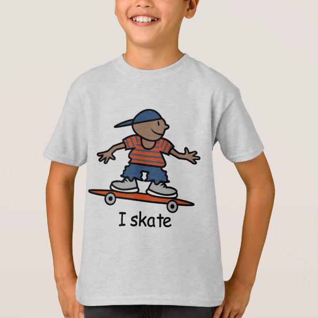 Je patine T-shirt (Devant)