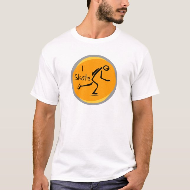 Je patine T-shirts et cadeaux (Devant)