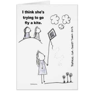 Je pense qu'elle essaie d'aller faire voler un cer