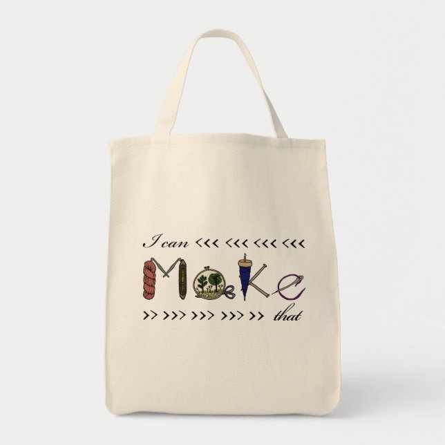 Je peux faire à que - le sac fourre-tout à (Devant)