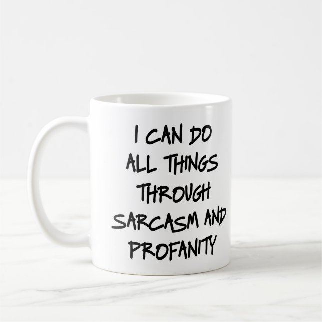 Je peux faire tout la tasse de choses (Gauche)