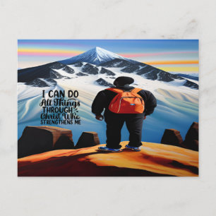 Je Peux Faire Toutes Les Choses Carte Postale Moti