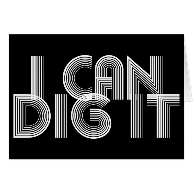 Je Peux Le Creuser (Devant horizontal)