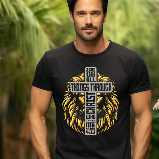 Je peux tout faire par le Christ T-shirt (Créateur téléchargé)
