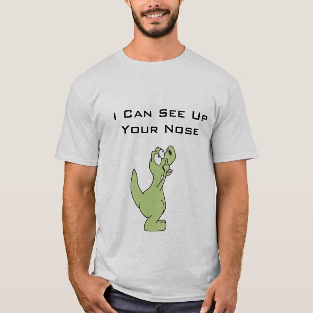 Je peux voir vers le haut de votre chemise de rex (Devant)