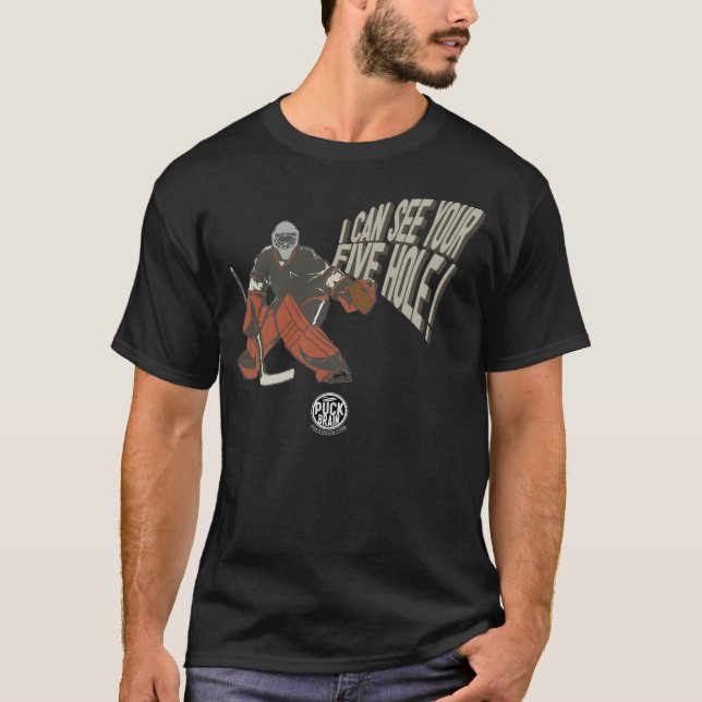Je peux voir votre cinq trou - T-shirt (Devant)