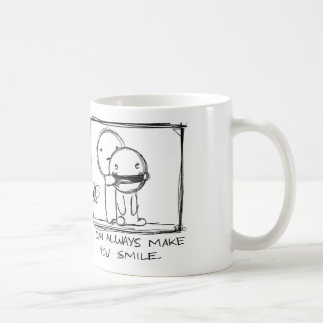 Je peux vous faire la tasse de sourire (Droite)