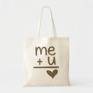 Je plus vous égale le sac fourre-tout à toile
