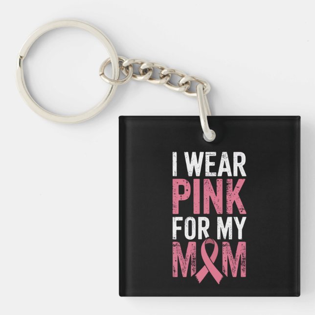 Je Porte Du Rose Pour Ma Mère Sensibilisation Au C (Devant)