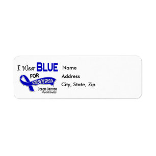 Je porte le bleu pour quelqu'un le cancer du colon