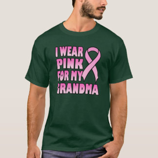 Je porte le rose pour le T-shirt de mes hommes de