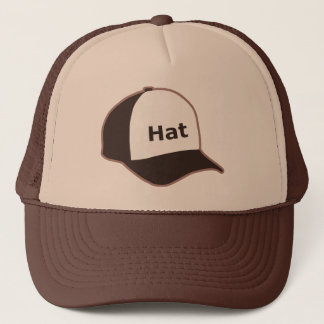 Je porte une version de brun de casquette