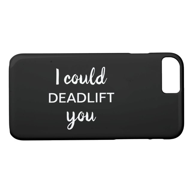 Je pourrais vous DEADLIFT coque iphone (Dos (Horizontal))