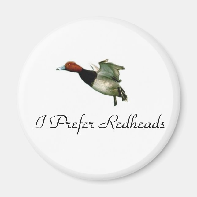 Je Préfère Readheads Magnet (Devant)