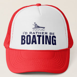 Je préférerais être casquette nautique pour skippe