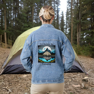 Je préférerais être en camping