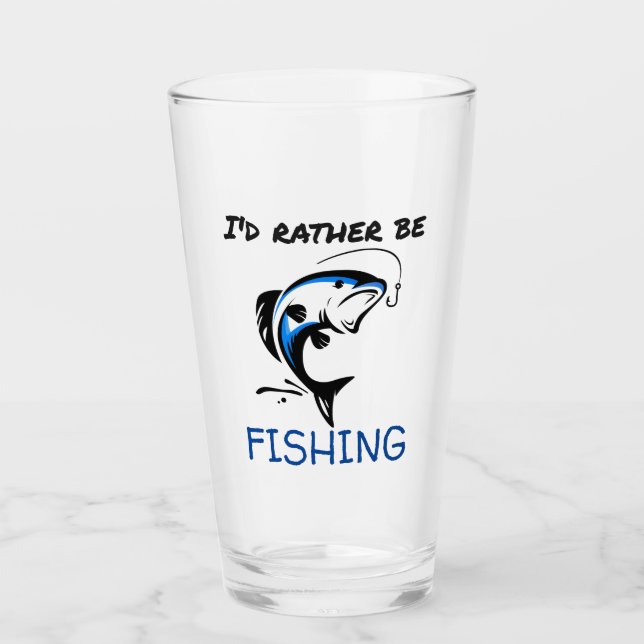 Je Préférerais Être La Coupe De Verre De Pêche (Devant)