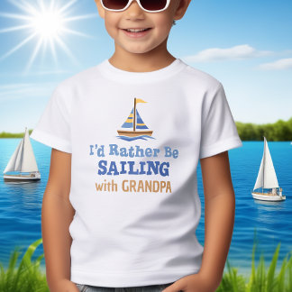 Je préférerais naviguer avec le T-shirt des petits
