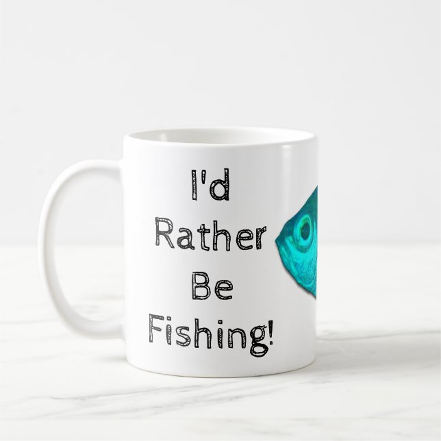 Je Préférerais Pêcher La Mug Coffee Cup (Gauche)