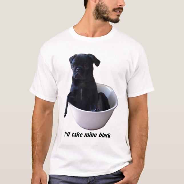 Je prendrai les miens noirs - T-shirt noir de (Devant)