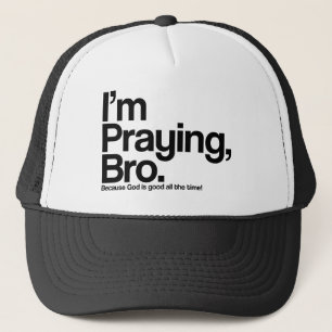 Je prie Bro Casquette chrétien