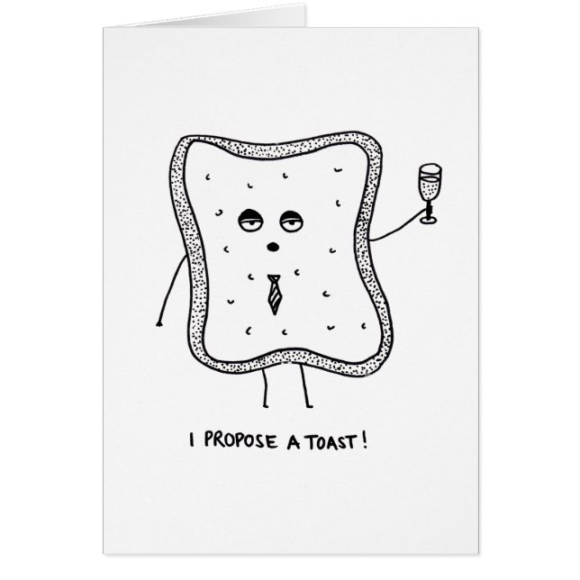 Je propose un toast (Devant)