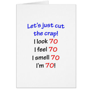 Je regarde 70, je sens 70, je sens 70, j'ai 70 ans
