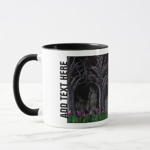 Je regarde la lune de ma tasse de fenêtre