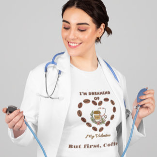 Je rêve de mon message de Saint Valentin T-shirt