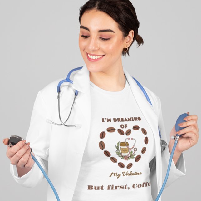 Je rêve de mon message de Saint Valentin T-shirt (Créateur téléchargé)