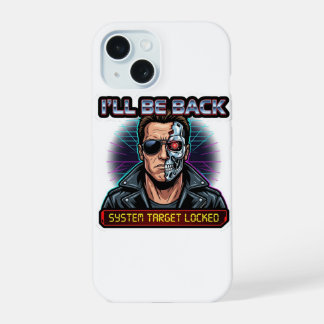 Je reviendrai - Badge Cyborg Rétro-onde 80s