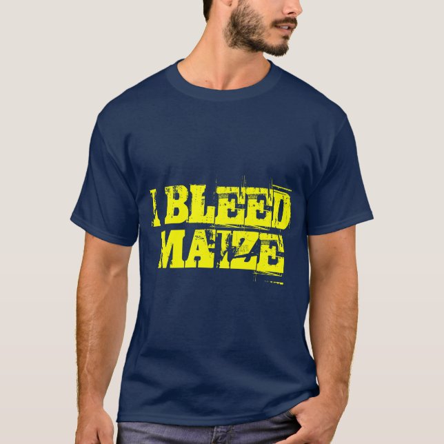 JE SAIGNE LE T-SHIRT DE MAÏS (Devant)
