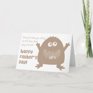 Je sais que je vous fais la carte heureuse folle