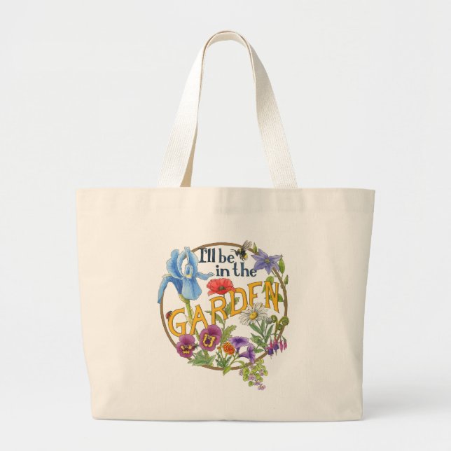Je serai au sac fourre-tout du jardin (Devant)