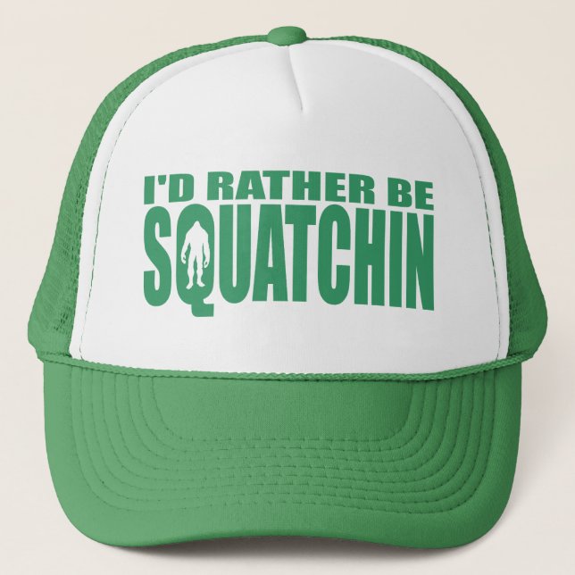 Je SERAIS PLUTÔT CASQUETTE de SQUATCHIN - (Devant)