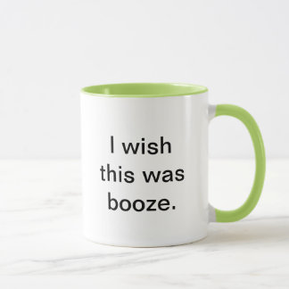 "Je souhaite que c'ait été tasse de café de