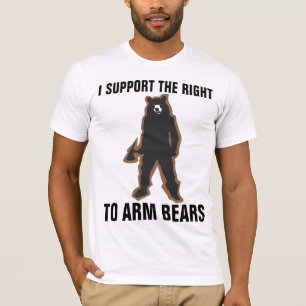 JE SOUTIENS LA DROITE D'ARMER le T-shirts drôle