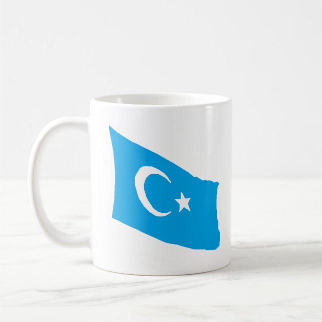 Je soutiens la tasse est de Turkestan (Gauche)