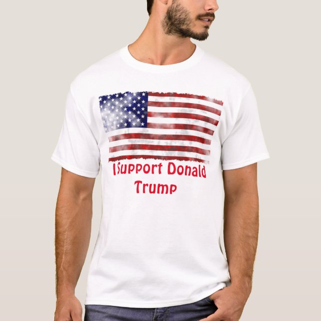 Je soutiens le T-shirt de base des hommes de (Devant)