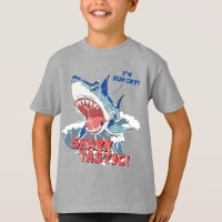 Je suis affamé Shark Tastic Kids T-shirt