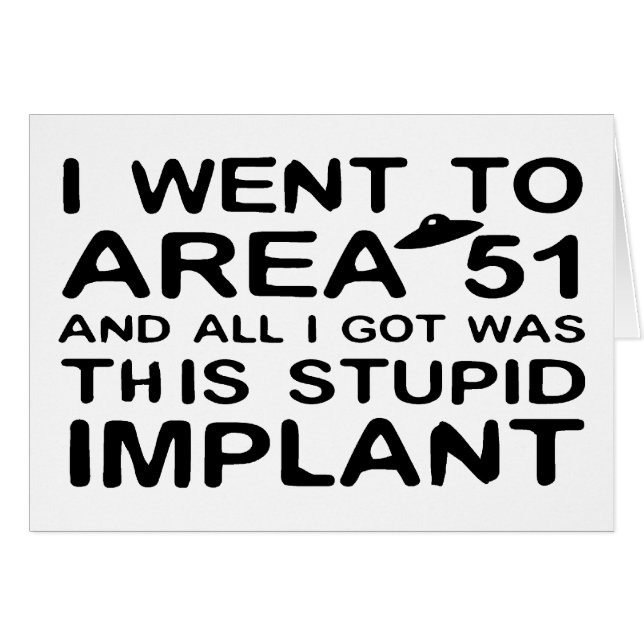 Je suis allé au secteur 51 (Devant horizontal)