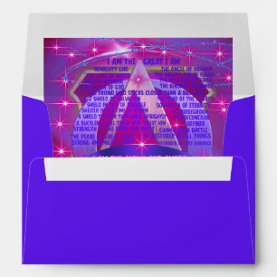 Je suis Alpha & Omega Enveloppes assorties