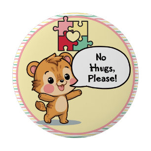 Je suis autiste Pas de câlins svp épingle Badge