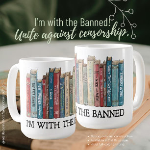Je suis avec la Tasse en céramique littéraire inte
