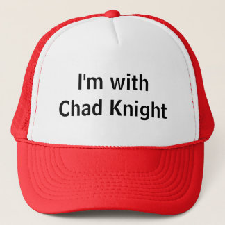 Je suis avec le casquette de camionneur de
