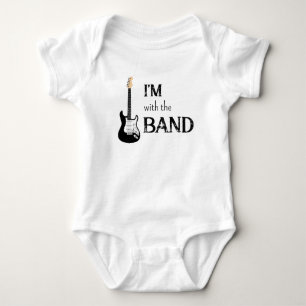 Je suis avec le groupe Body bébé Guitare électriqu